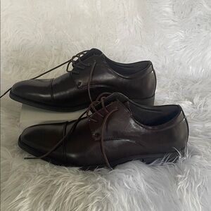 Van Heusen Dark Brown Oxfords